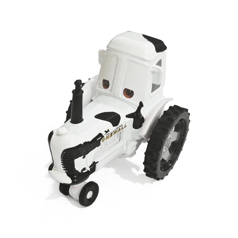 Pixar Cars 3 2 Metall-Druckguss-Spielzeugautos Lightning McQueen Jackson Mr. Destruction Harvester Bulldozer 1:55 Kinderspielzeugautos Geschenke