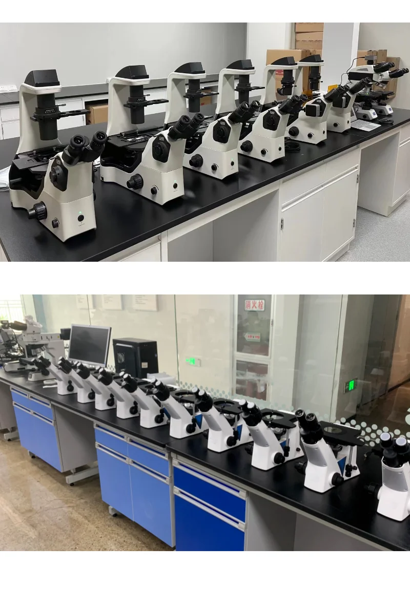 4XC metallographic structure test  inverted metallographic optical microscope  Portable Metallurgical Microscope