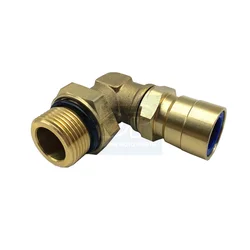 8938312640 European Truck Push-in Coupling Raufos Elbow Connector Fitting M22x1.5 M12x1.5