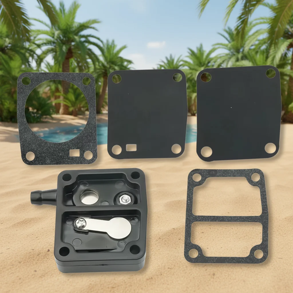 

Комплект прокладок карбюратора для лодочных двигателей Yamaha 2T 6HP 8HP 9.9HP 15HP, Parsun, Powertec, HDX, Seapro, 6G1-24432