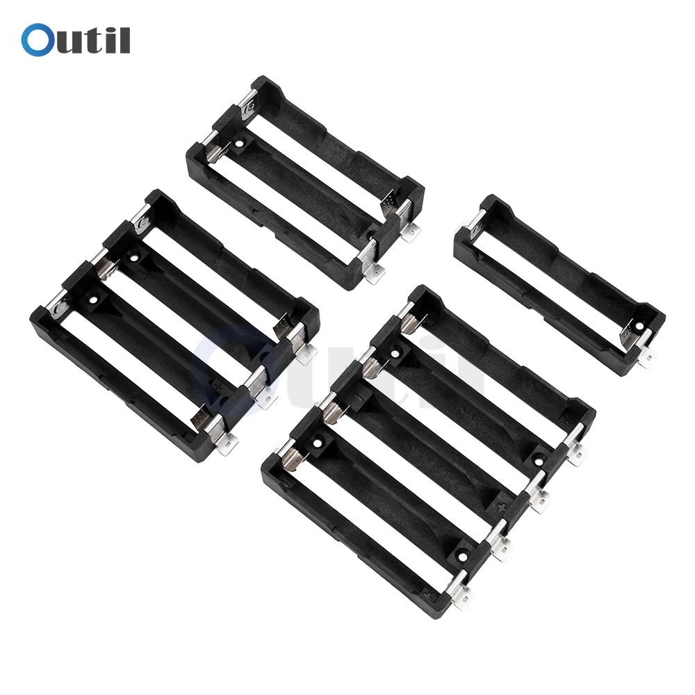 1 x 2 x 3 x 4 x 21700 Battery Holder SMT SMD Battery Box 21700 Storage Box 1S 2S 3S Shunt Series 21700 Battery Case