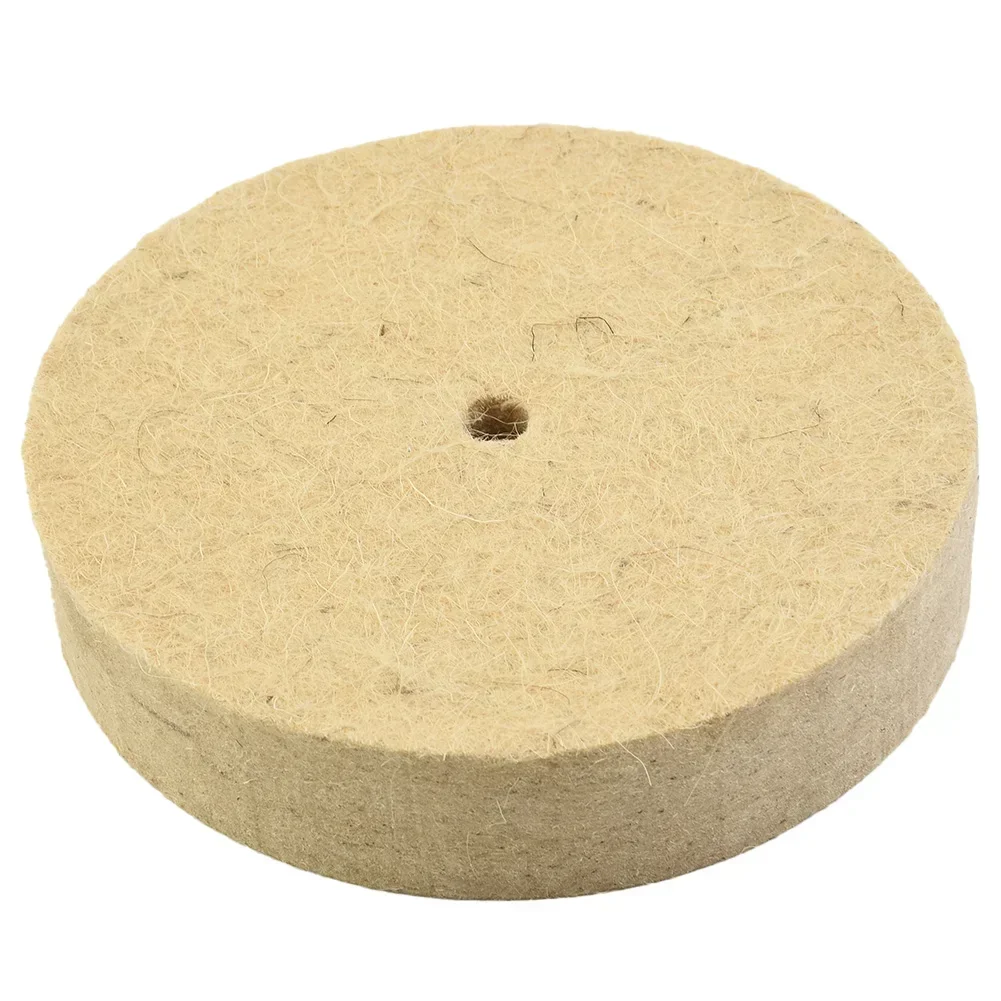 

5'' Wool Felt Polishing Wheel 125mm Grinding Wheel Buffing Pads Felt For Metal Marble Glass Ceramics Polishing Wheel Rotary Tool