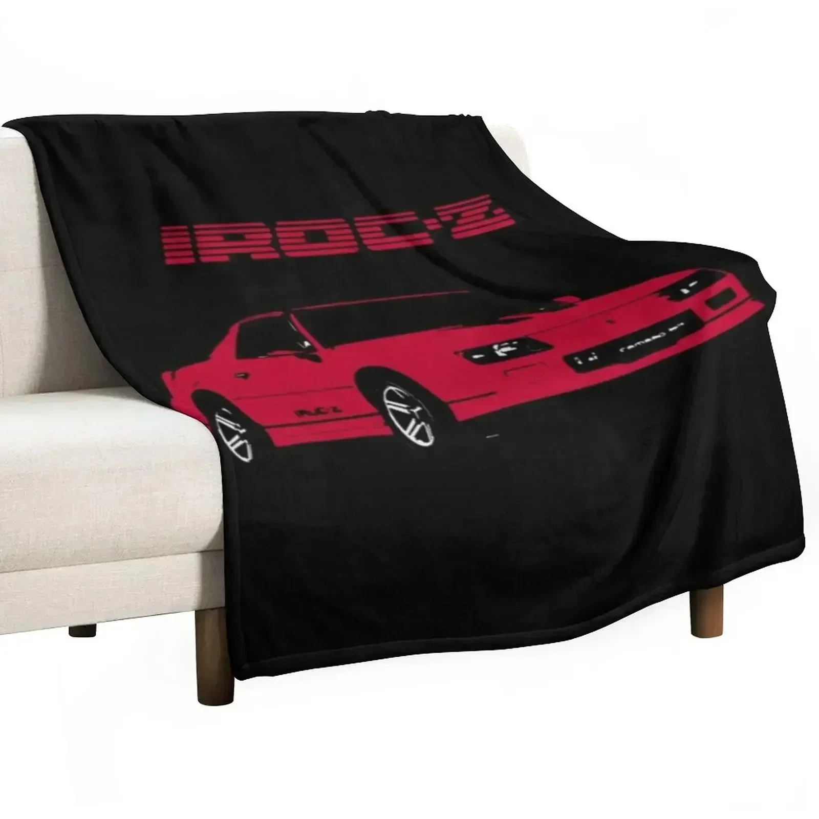 

Iroc Z T-ShirtRed Camaro IROC-Z Throw Blanket Decorative Sofas Blankets For Baby blankets and throws Blankets