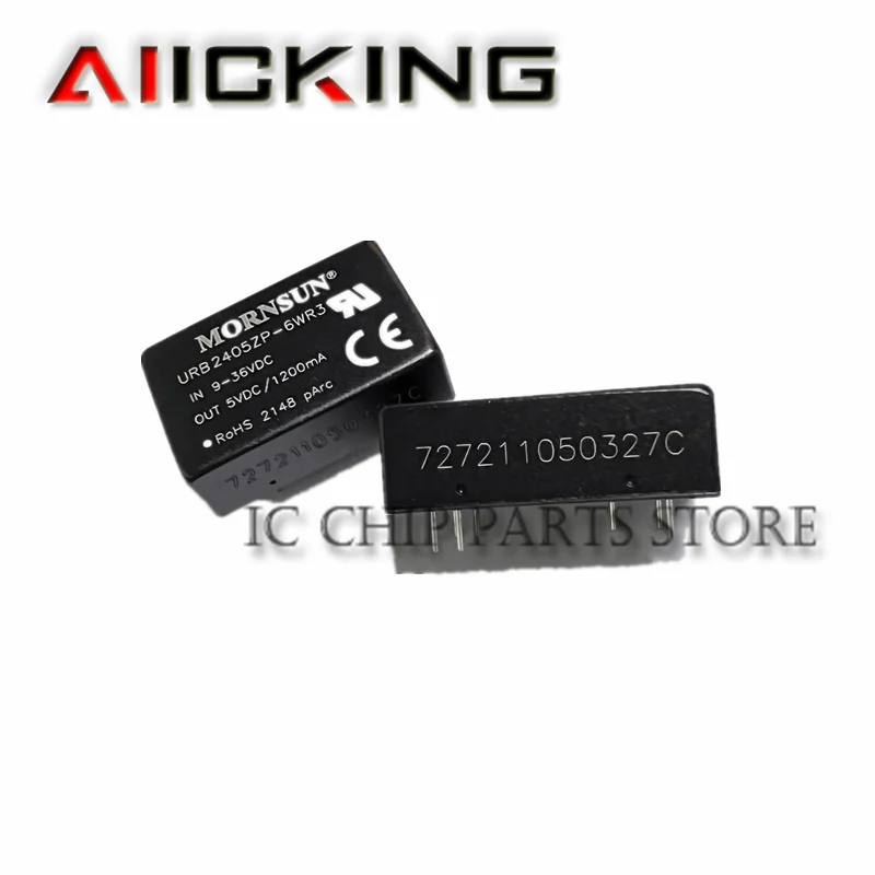 URB2405ZP-6WR3 5 Chiếc Miễn Phí Vận Chuyển URB2405ZP-6WR3 DC-DC 9-36V Biến 5V1.2A6W Mô Đun Nguồn Orginal Còn Hàng