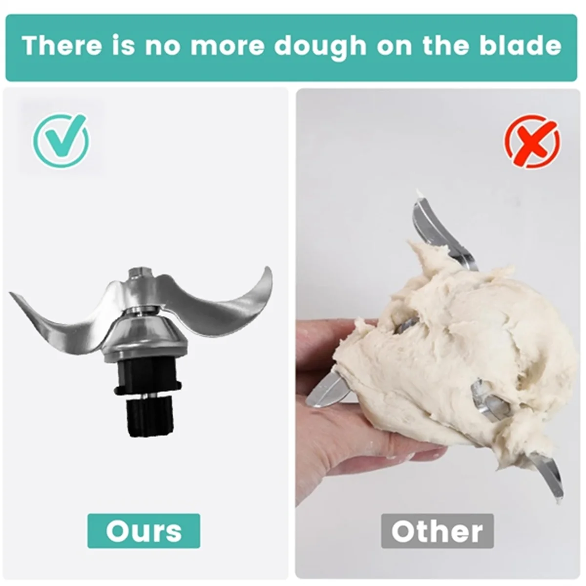 A26P เปลี่ยนใบมีดเครื่องปั่นสําหรับ Vorwerk Thermomix TM31 อาหารอุปกรณ์เสริมแป้งสแตนเลสหัวมีด