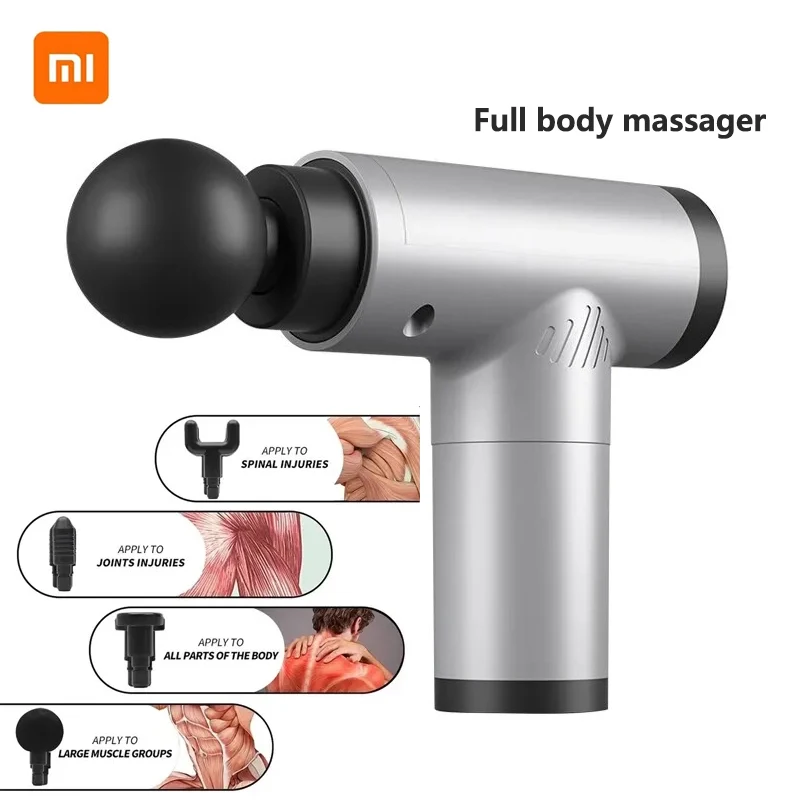 

Xiaomi Mijia Full Body Massager Massage Gun Smart Home Multiple Gear Speed Levels Electric Slimming Muscle Fascia Gun Percussion