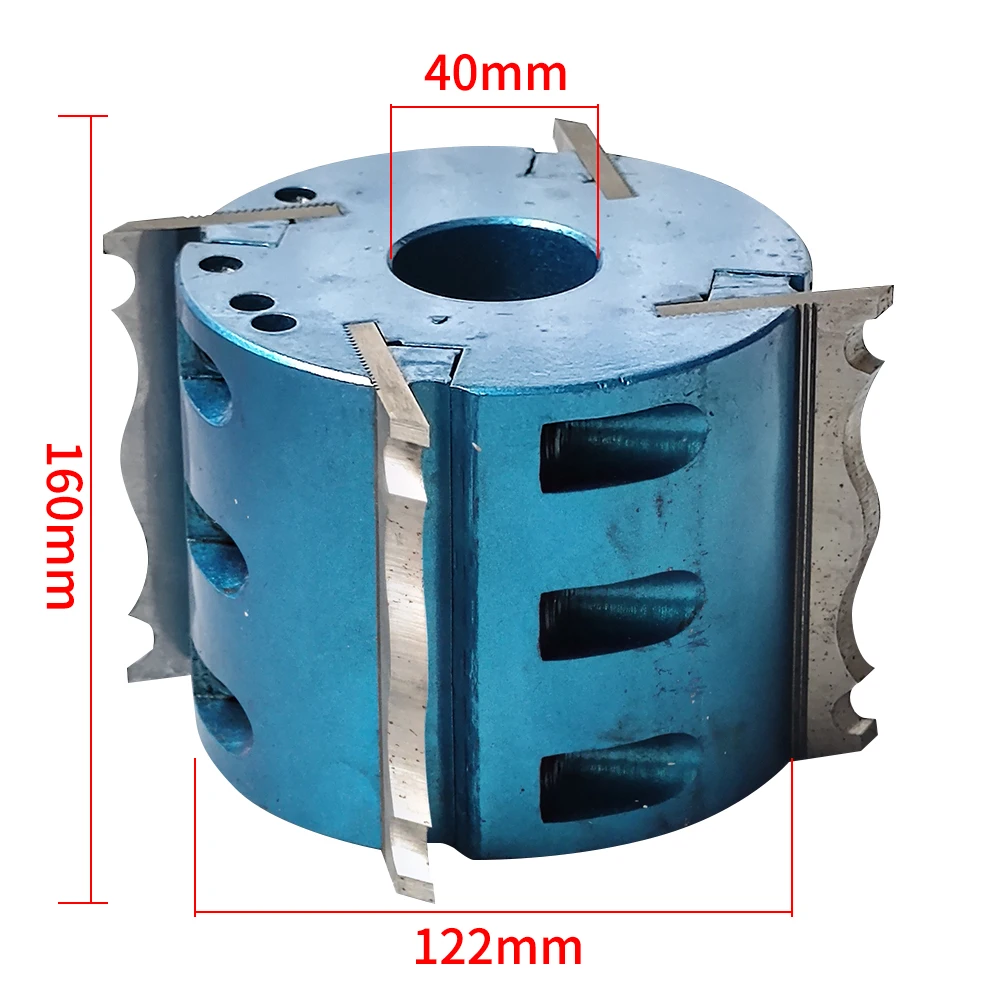 Têtes de coupe Shaper améliorées avec dent arrière pour rabot à bois, machine de ligne de bois, outil de tournage, nouveau