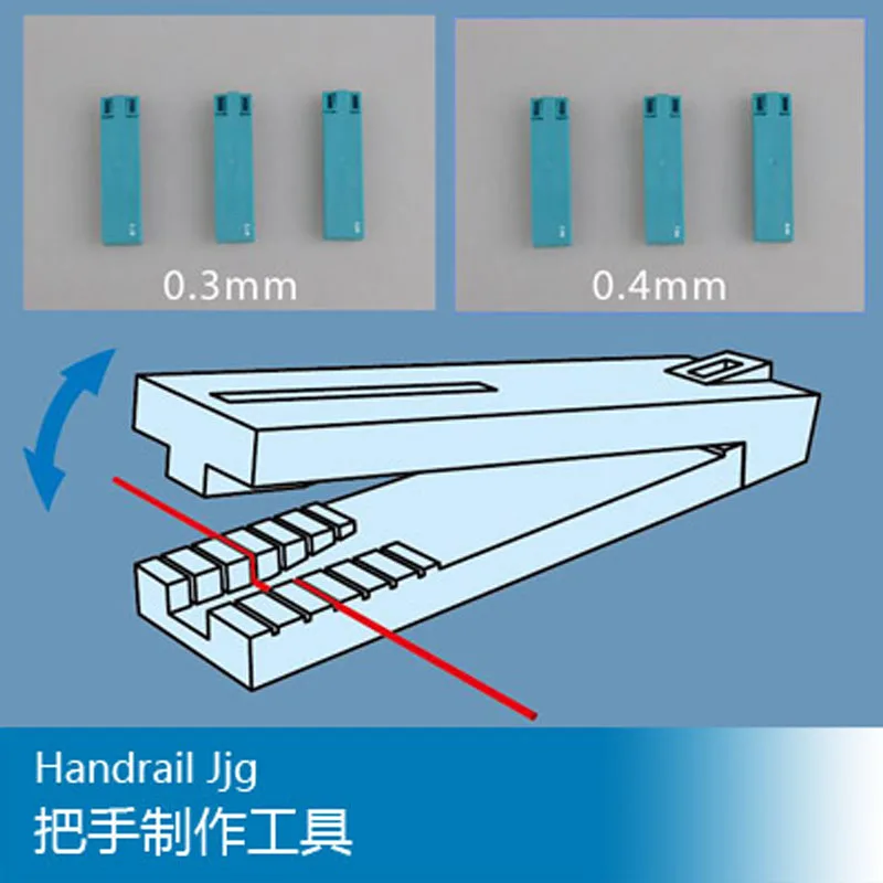 Trumpeter 09921 Master Tools Model Handles Authoring Tools Handle Tools Suit for Copper Wires of 0.3mm and 0.4mm Diameter