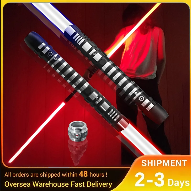 Dueling Lightsaber,Detachable Metal Hilt,Light Saber with Full Size 38.2 Inch,4 Modes,Loud Sound,FOC,Blaster,Swing Birthday Gift