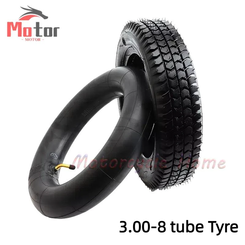 

3.00-8 / 300-8 Tire 4PR Tyre Fits Gas and Electric Scooters Warehouse Vehicles Mini Motorcycle