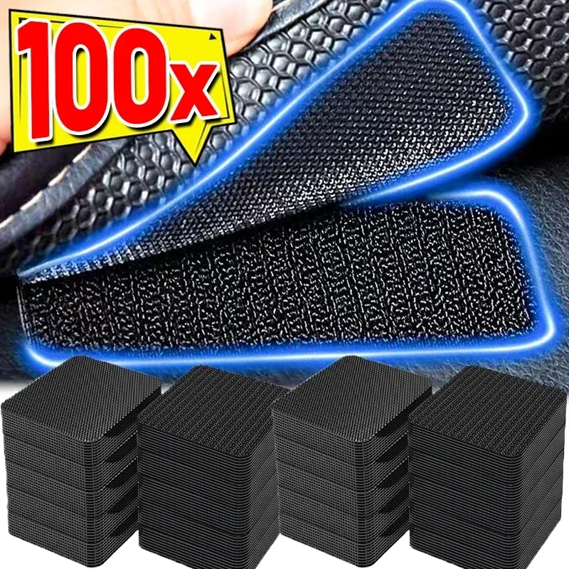 2-100x Self Adhesive Carpet Fixed Sticker Floor Rug Mat Auto Adhesive Tape Extra Strong Double Side Hook-and-loop Fastener Tape