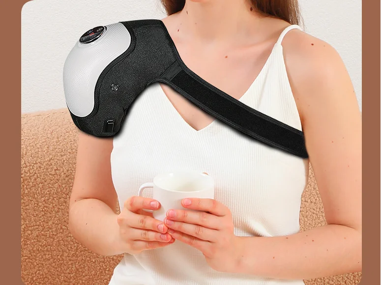 Electric Knee Massager for Leg Physiotherapy Function Effective Joint &Muscle Pain Relief Shoulder Elbow Knee Massager with Heat