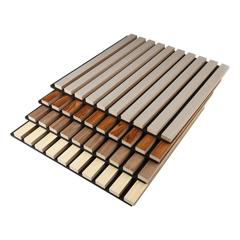 Noise reduction, healthy sound insulation customization, solid wood slats, sound insulation wall panels can be customized