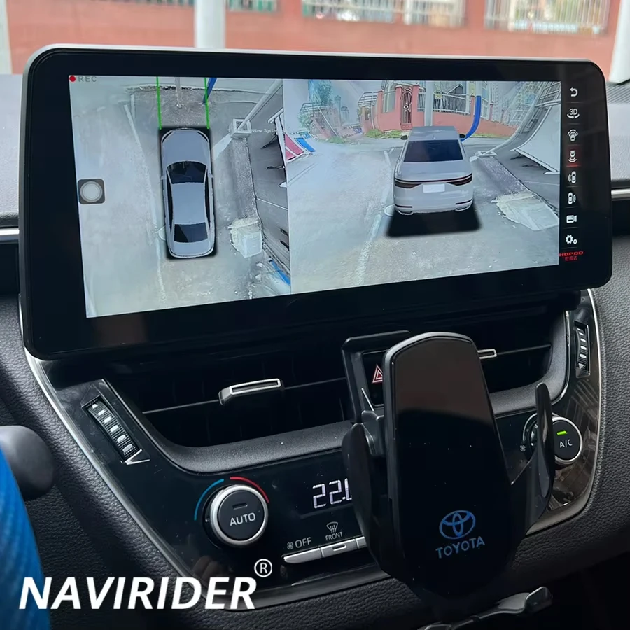 

12,3-дюймовый автомобильный радиоприемник для Toyota Corolla Hybrid Auris 2019 2020 2021 2022 8G 256G CarPlay Android Auto 4G Мультимедиа Bluetooth