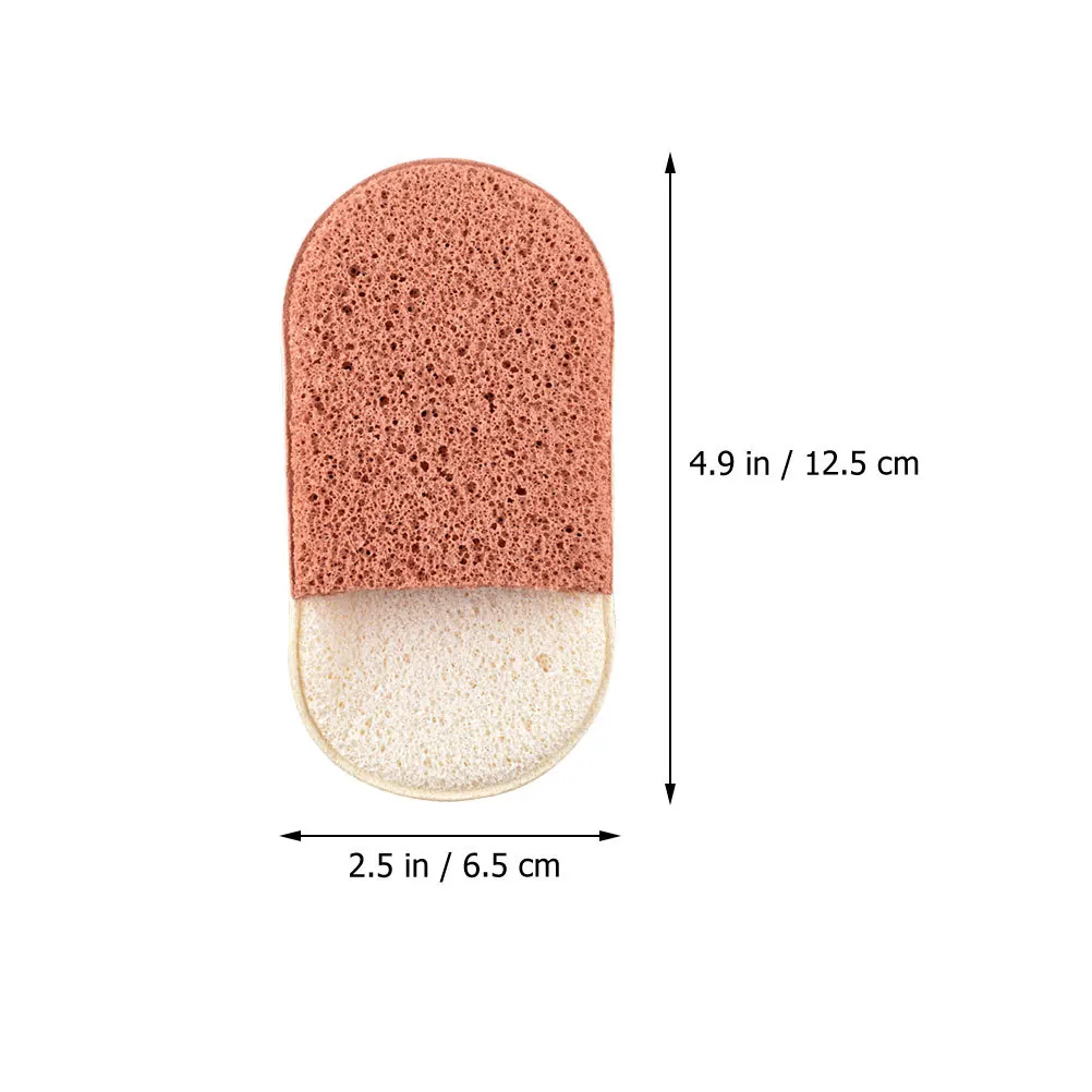 Facial Cleansing Sponge Soft Deep Pore Exfoliating Face Puff Skin Care Tool Makeup Removal Cleaning Pad Face Puff