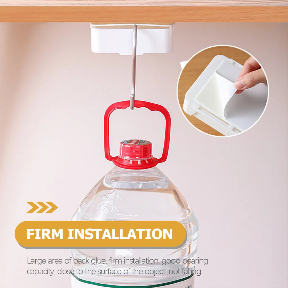 

Набор из 2 органайзеров для хранения под столом: скрытый ящик для офиса и школы, держатель для ручек, простая установка без инструментов