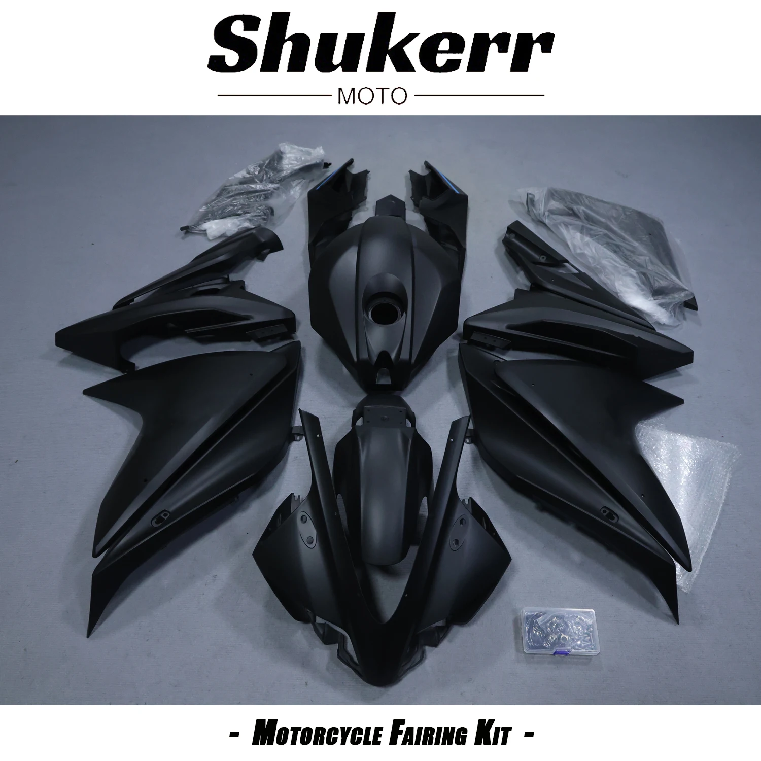 New Abs Motorcycle Plastics Fairing Kit Injection Mold Bodywork Panel Kit Black Fit for Yzf R125 Yzf-R125 2008-2013 11 12