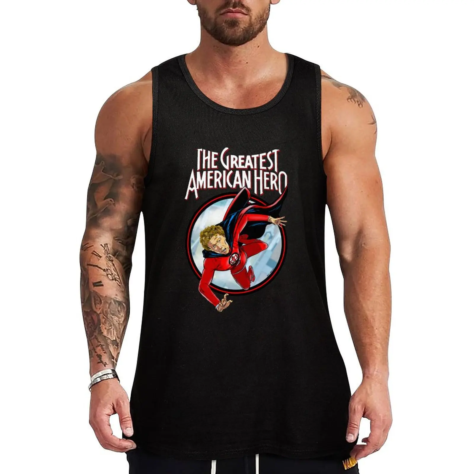 

The Greatest American Hero Tank Top tops bodybuilding man Men's sports t-shirt anime clothes