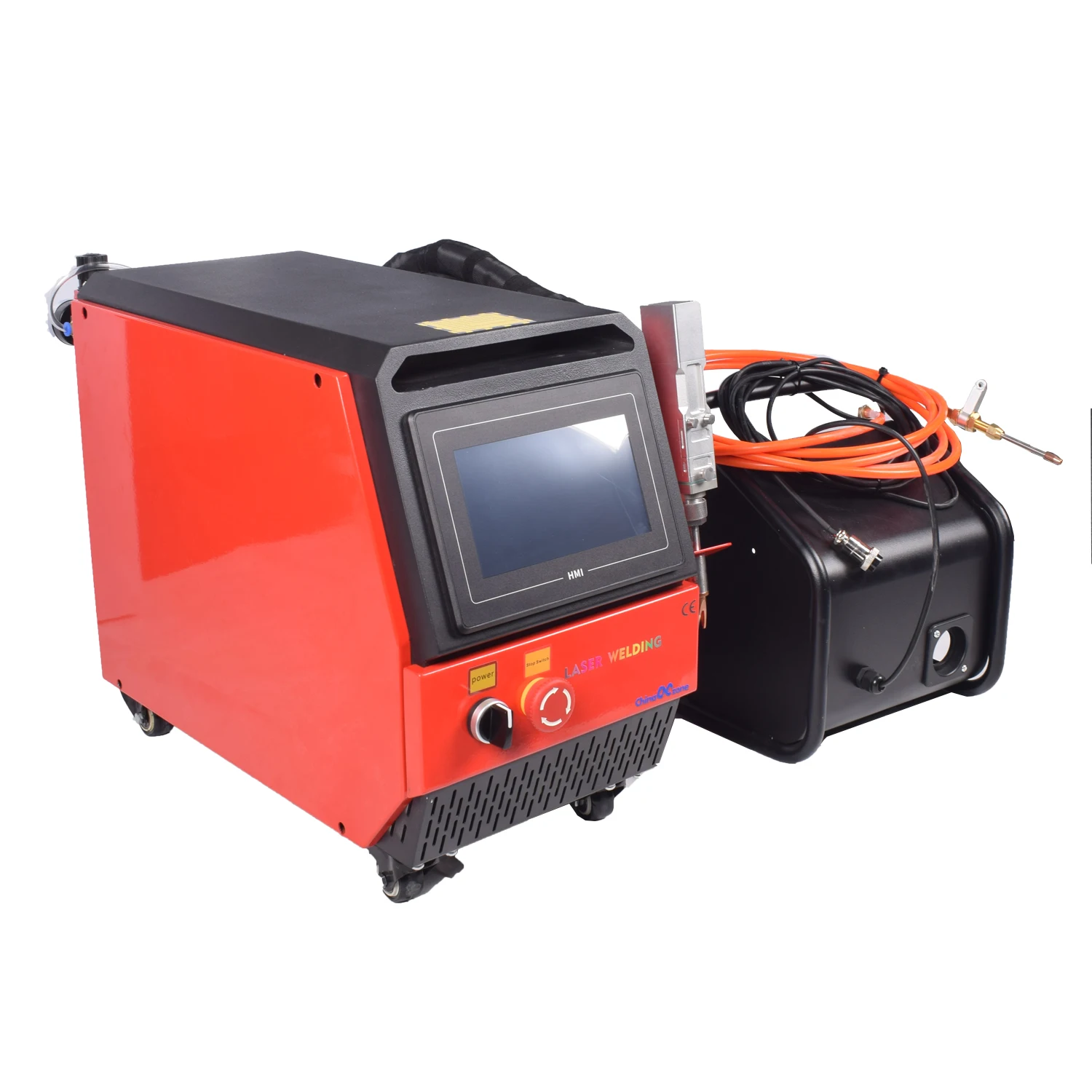 700W Air Cooled Laser Welder Handheld Fiber Laser Welding Machine 4 in 1 Cutting Welding Cleaning for Metal Air Cooling Laser