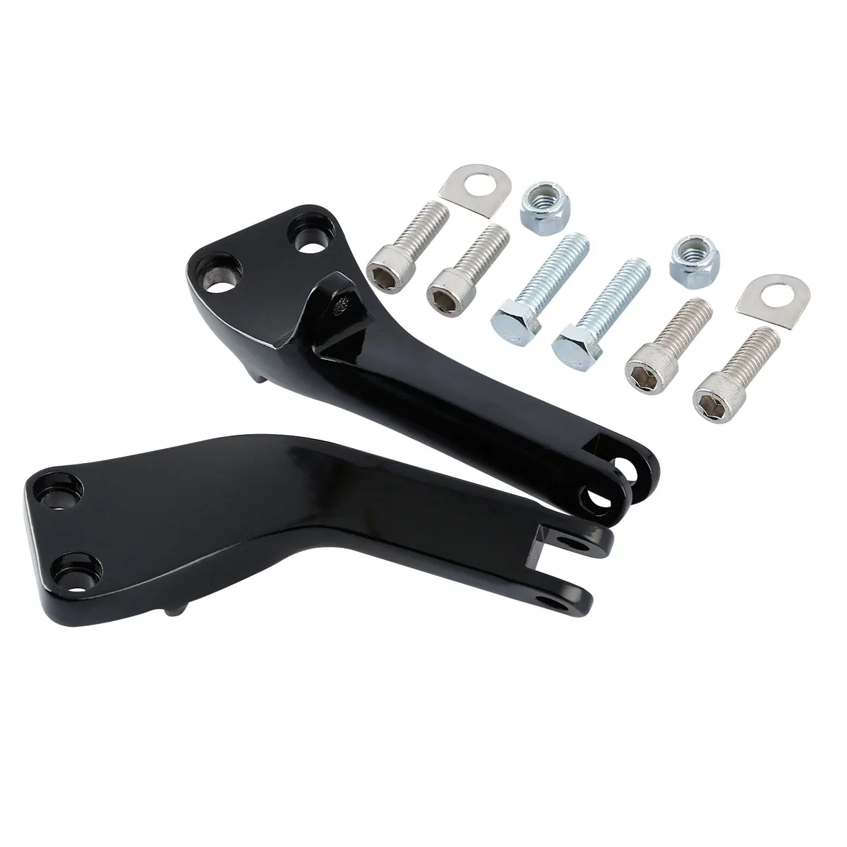 

Foot Peg Mounting Brackets For Harley Dyna Wide Glide Street Bob 2006-2017 2007 Passenger Motorcycle