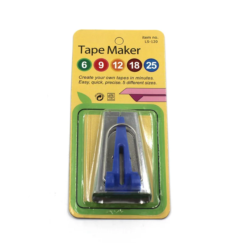 6 /9/12/18/ 25mm Bias Tape Makers Sewing Machine Tools Bias Binding Tape Maker Sewing Accessories DIY