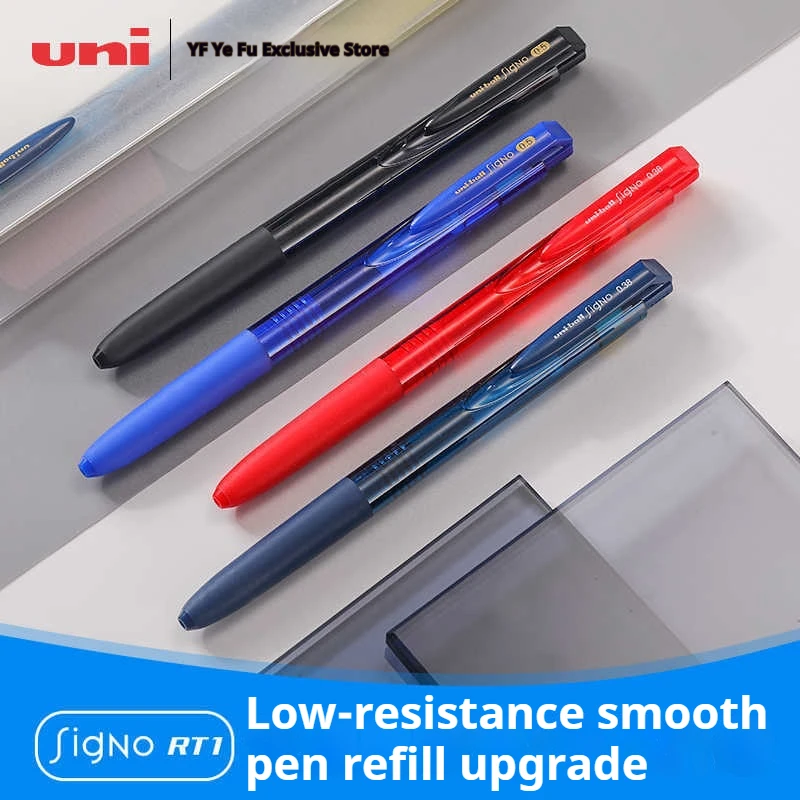 

Шариковая ручка Uni UMN-155 RT1, выдвижная гелевая чернильная ручка 0,38 мм/0,5 мм для письма, заметок, маркировки, офиса, канцелярские принадлежности для школы