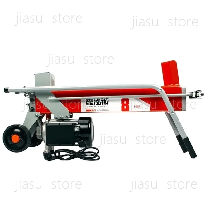 

Portable 8 ton electric wood splitter for home farm retail forest industry new use available diesel
