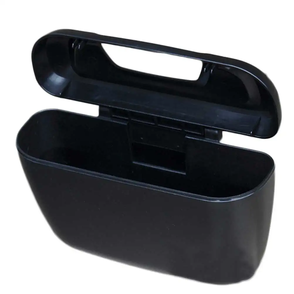 

Premium Portable Leak Proof Auto Garbage Bin For Vehicle Cleanliness Universal Mini Trash Bin For Car Use Auto Trash