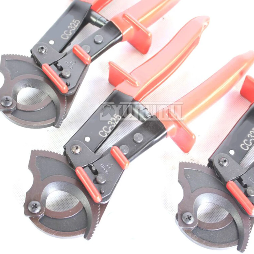 Manual Cable Shear Ratchet Shear 240 Copper Core Ratchet Cable Shear CC-325