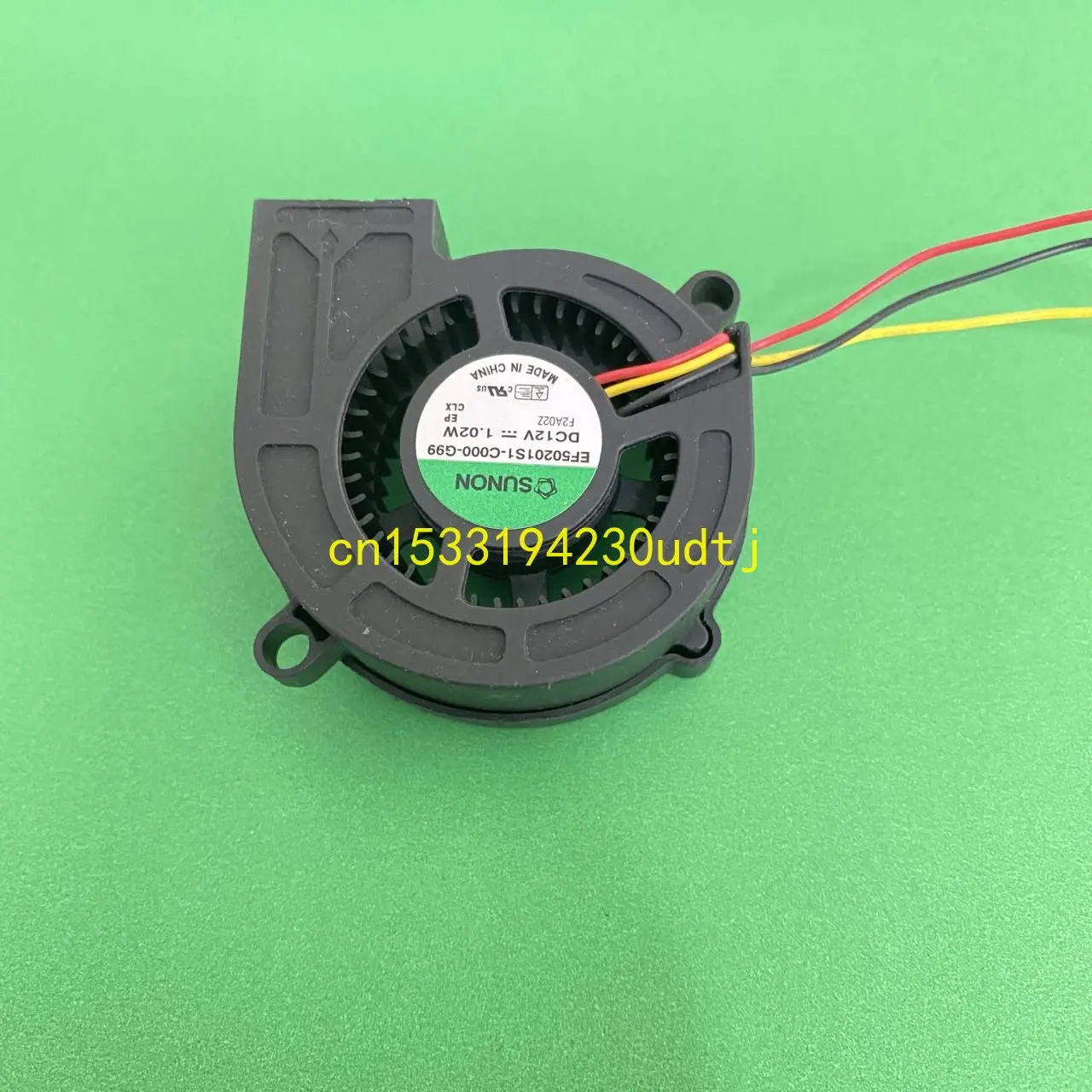 For Sunon EF50201S1-C000-F99 EF50201S1-C000-G99 5020 DC12V 1.02W 3Wire Projector Cooling Fan