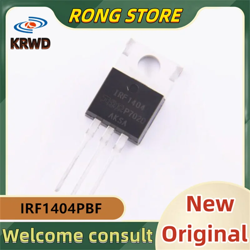 5PCS IRF1404 New Original IRF1404PBF TO-220