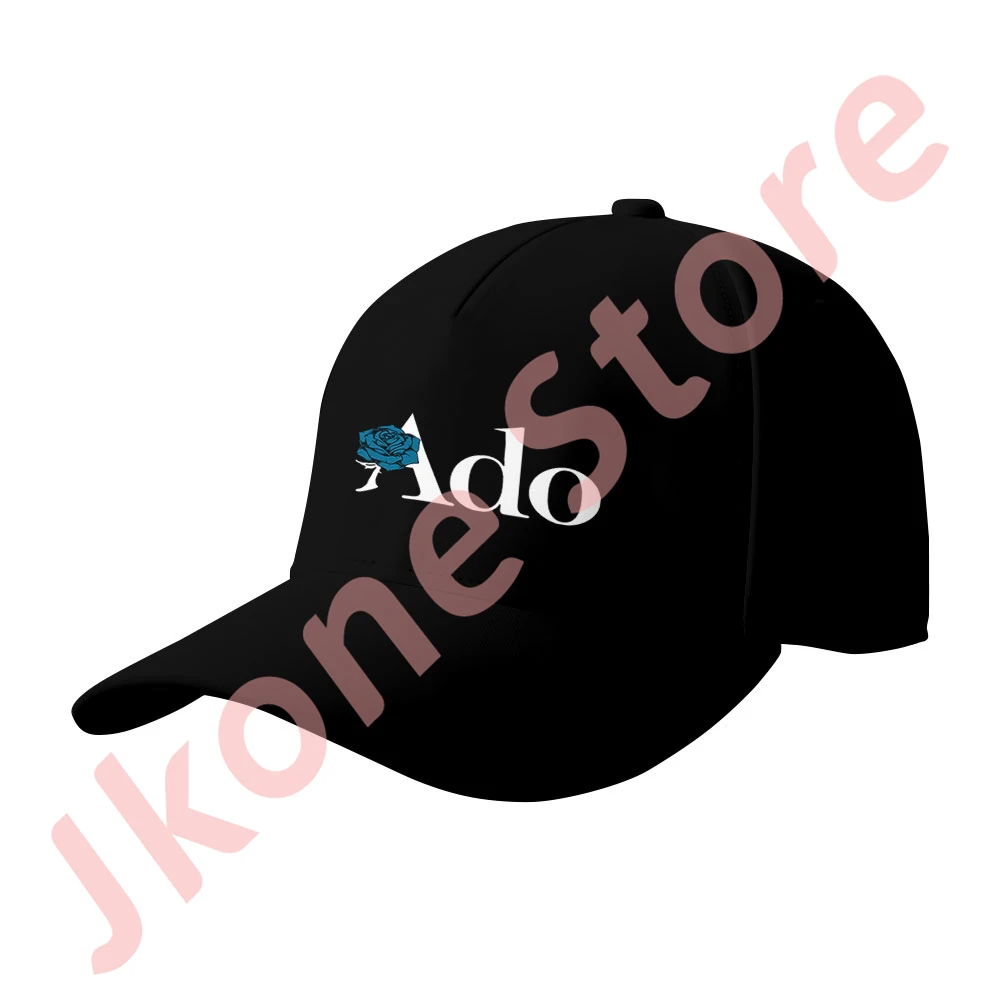 Ado Wish Tour Merch Baseball Caps Blue Rose Hat Cosplay Women Men Fashion Casual Harajuku Ball Cap