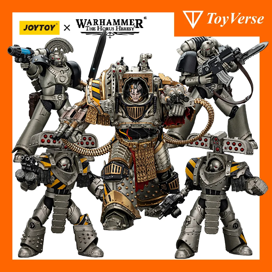 

TOYVERSE JoyToy Daemon Primarch Perturabo Iron Warriors Warhammer 40K 1/18 Figure - Articulated, Alloy Parts, Diorama Base