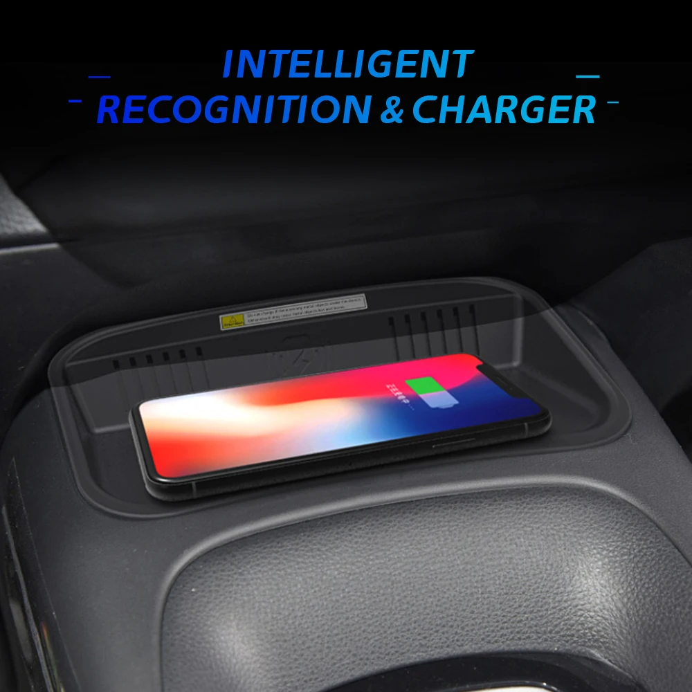 For Toyota Corolla Levin 2019-2023 Wireless Charger 15W Center Console Fast Charging Plate Phone Holder Car Accessory