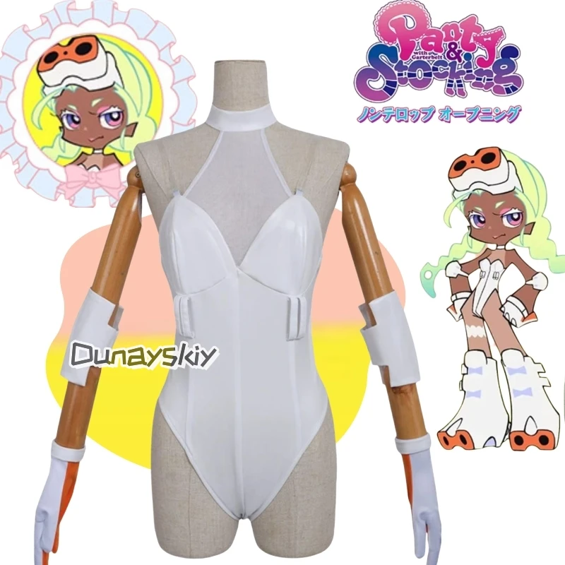 

Anime Panty&Stocking Cosplay Geeky Weapons Engineer Brief From Panty & Stocking With Garterbelt 할로윈 의상 Halloween Carnival Party