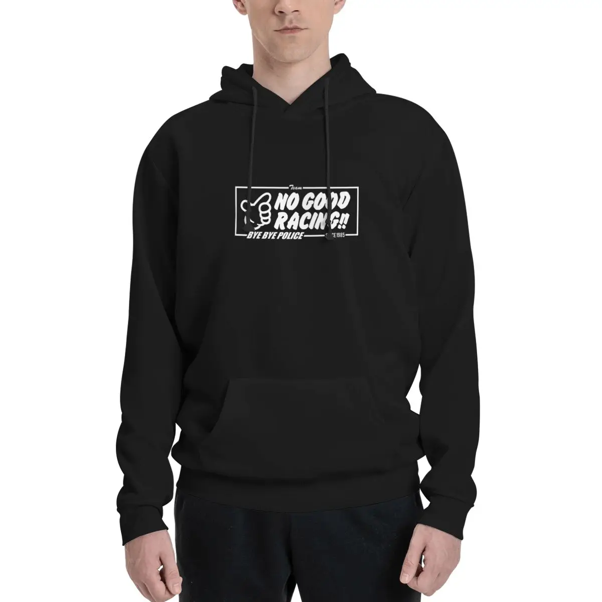 

No Good Racing! Pullover Hoodie essentials mens designer clothes new in hoodies & sweatshirts