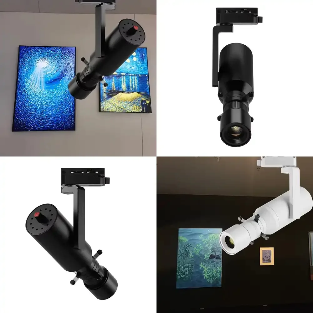 Adjustable COB LED Track Light for Modern Art Gallery Photography Exhibits CE RoHS Certified High CRI 97 Aluminum 3 Wire