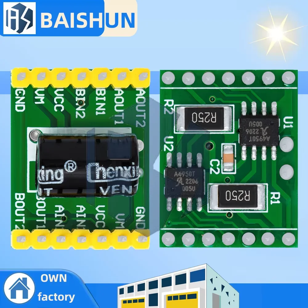 A4950 – Dwie silniki, jeden moduł: Jak działa i kiedy warto go wybrać?