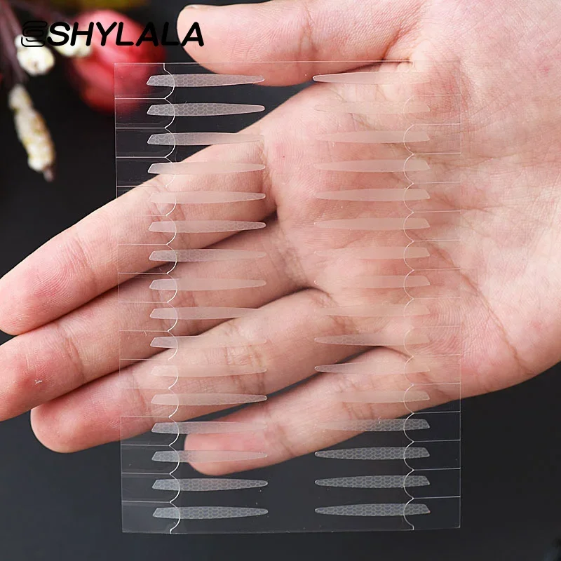 เทปกาวติดเปลือกตา 3/5/10 แผ่น สติ๊กเกอร์แบบซ่อน ติดสองชั้น ติดเองได้ เทปแต่งตาธรรมชาติ อุปกรณ์แต่งหน้า ขนาด S M L