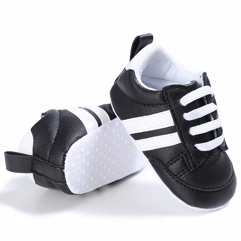 Newborn Baby Shoes Brown Themed Multicolor Boys and Girls Shoes Casual Sneakers Soft Sole Non-Slip Toddler Shoes First Walkers