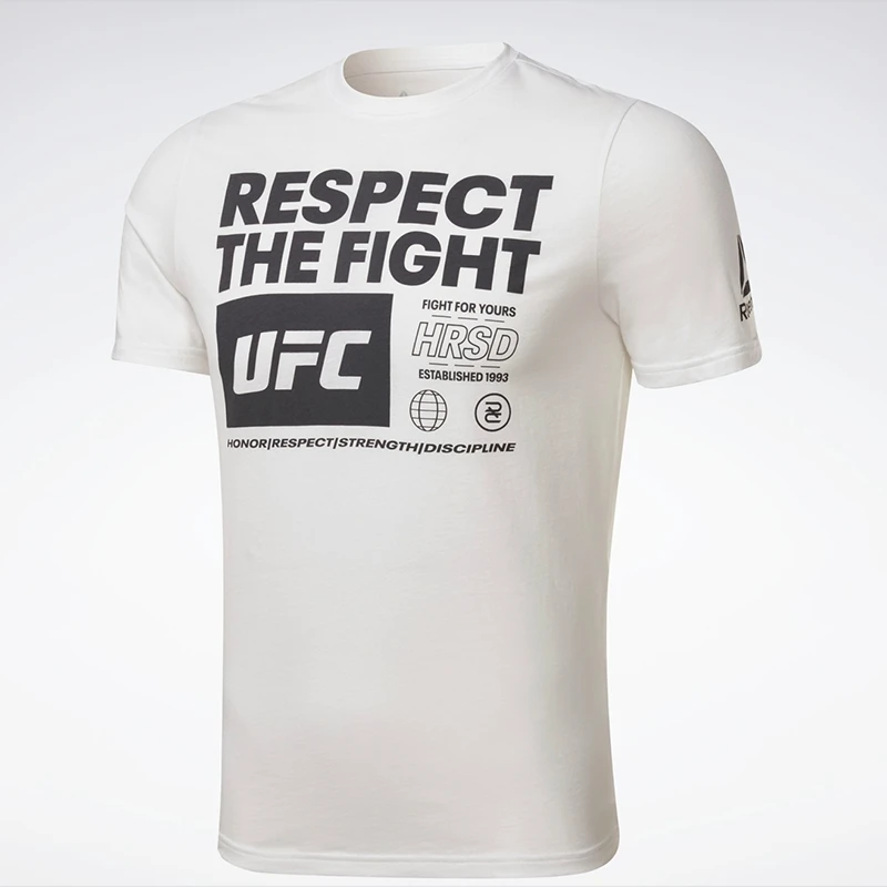 2024 Summer UFC Mixed Martial Arts Boxing Free Combat Martial Arts Short Sleeve Men and Women Pure Cotton Printed Short Sleeve