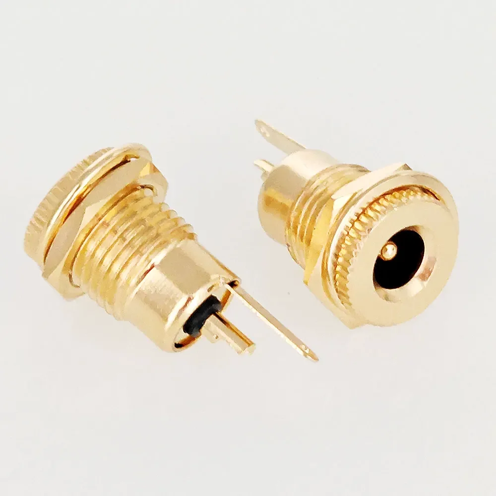Konektor DC arus tinggi 30V 20A, konektor Jack wanita daya 5.5x2.1mm 5.5*2.5