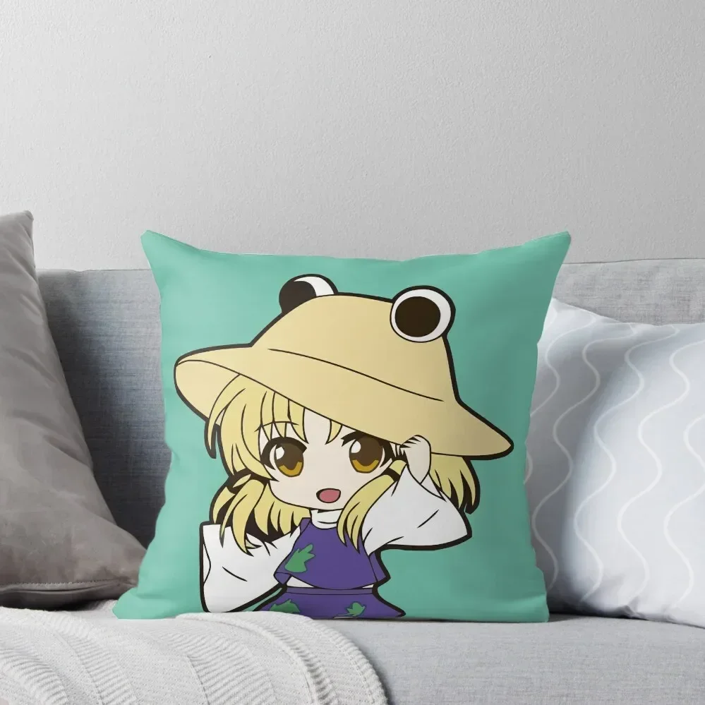 Suwako Moriya chibi Throw Pillow Luxury Pillow Case Cushions Cover Christmas Pillow Cases Luxury Sofa Cushions