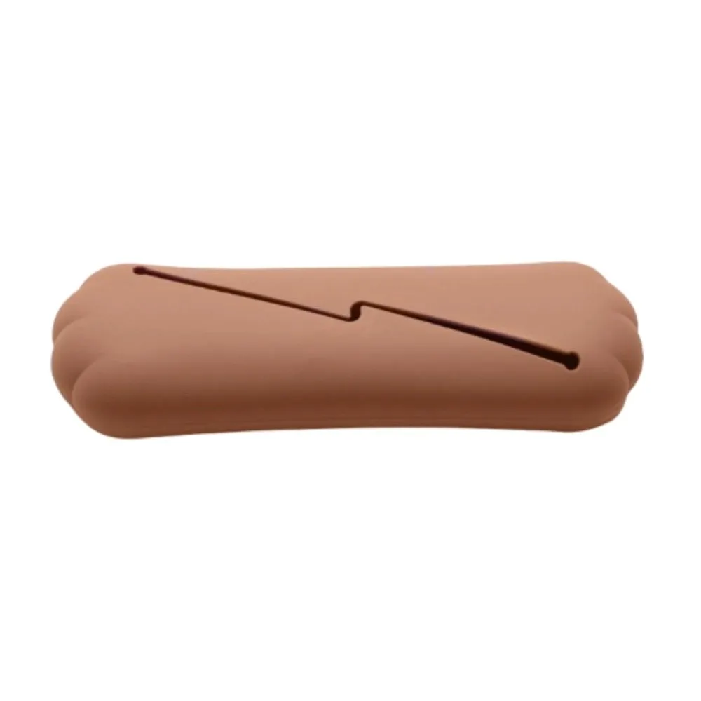 

Silicone Makeup Brush Holder Portable Soft Makeup Bag Dustproof Waterproof Cosmetic Brushes Pouch for Woman