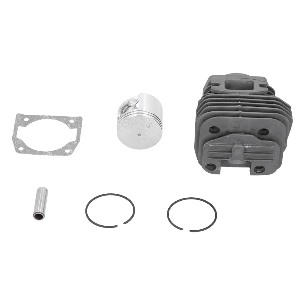 Grey Cylinder Piston Kit Compact Easy to Install Chainsaw Cylinder Piston Metal Universal for 5800 58cc Chain Saw Spare Parts