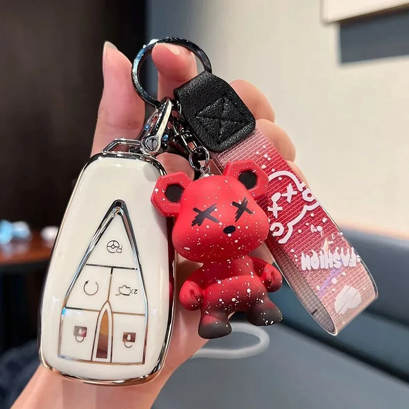 

Чехол для автомобильного ключа Changan UNIT UNIK CS35PLUS CS35 CS55 CS75 Plus Eado UNI-T UNI K Oushang Oshan X5 X7 EV Брелок для ключей