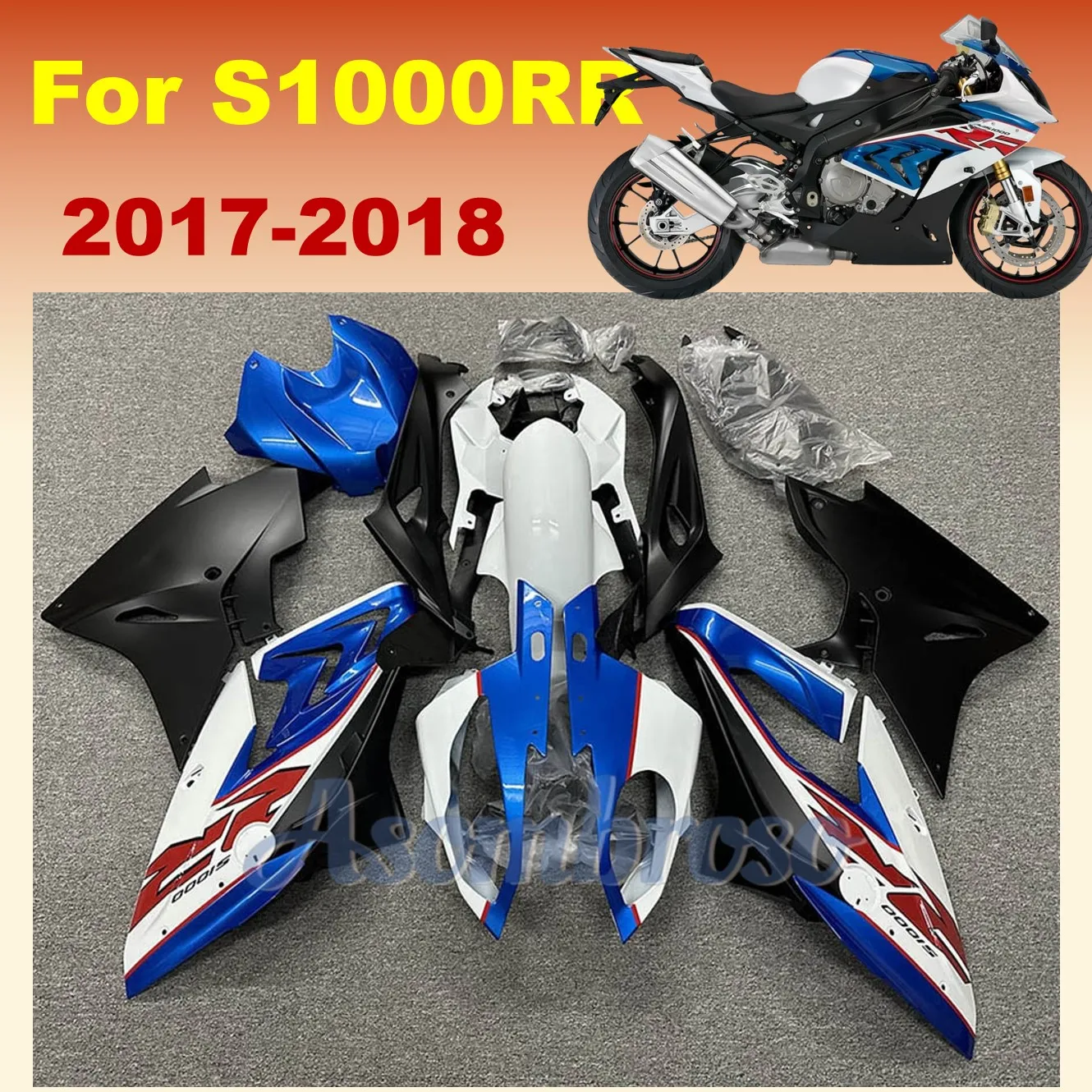 

Комплекты кузова из АБС-пластика для S1000RR 2017 2018 S1000 RR 17 18, запасные части для мотоциклов
