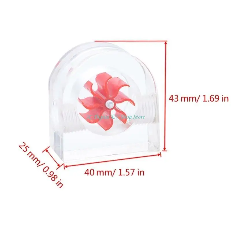 Misuratore flusso acqua E74D PM2A per PC Effettiva dissipazione del calore raffreddato acqua Metro