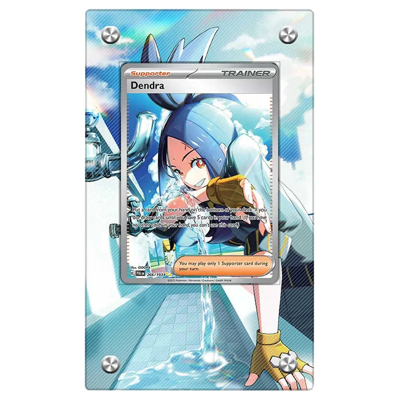 

Diy Cartoon Ptcg Trainer Card Brick Collection Card Ptcg Trainer Card Display Rack Anime Card Gift Toys No Card Included