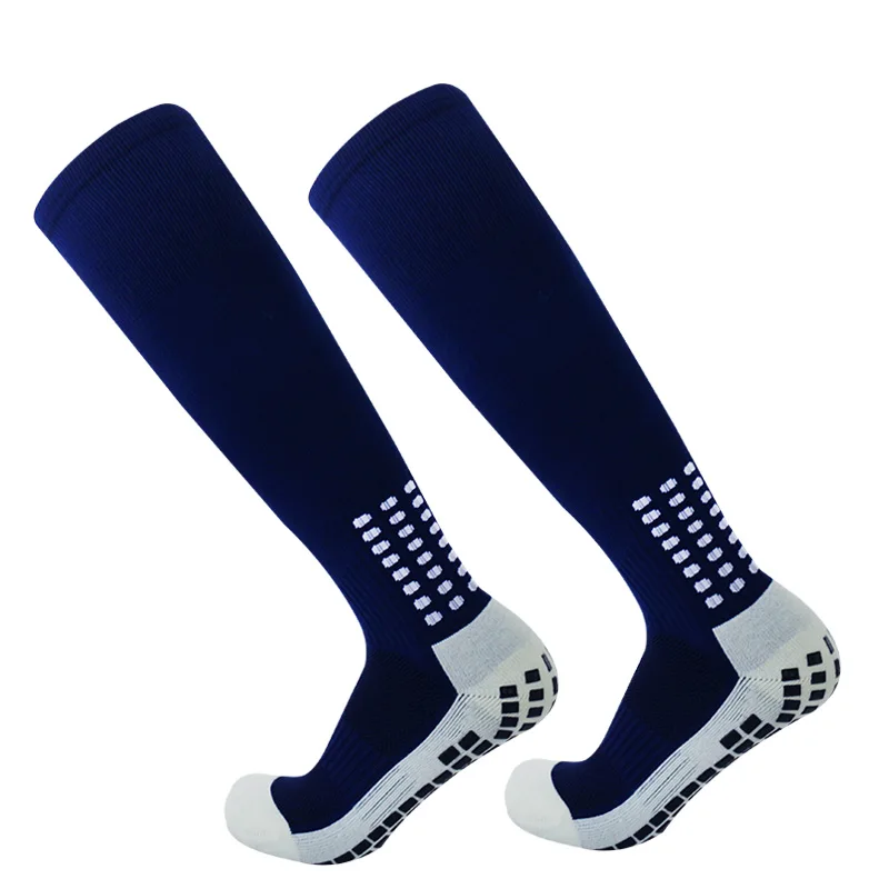 Long Football Socks and knee Men Women Soccer Socks Long Sports Silicone Anti Slip Grip Calcetas Antideslizantes De Futbol